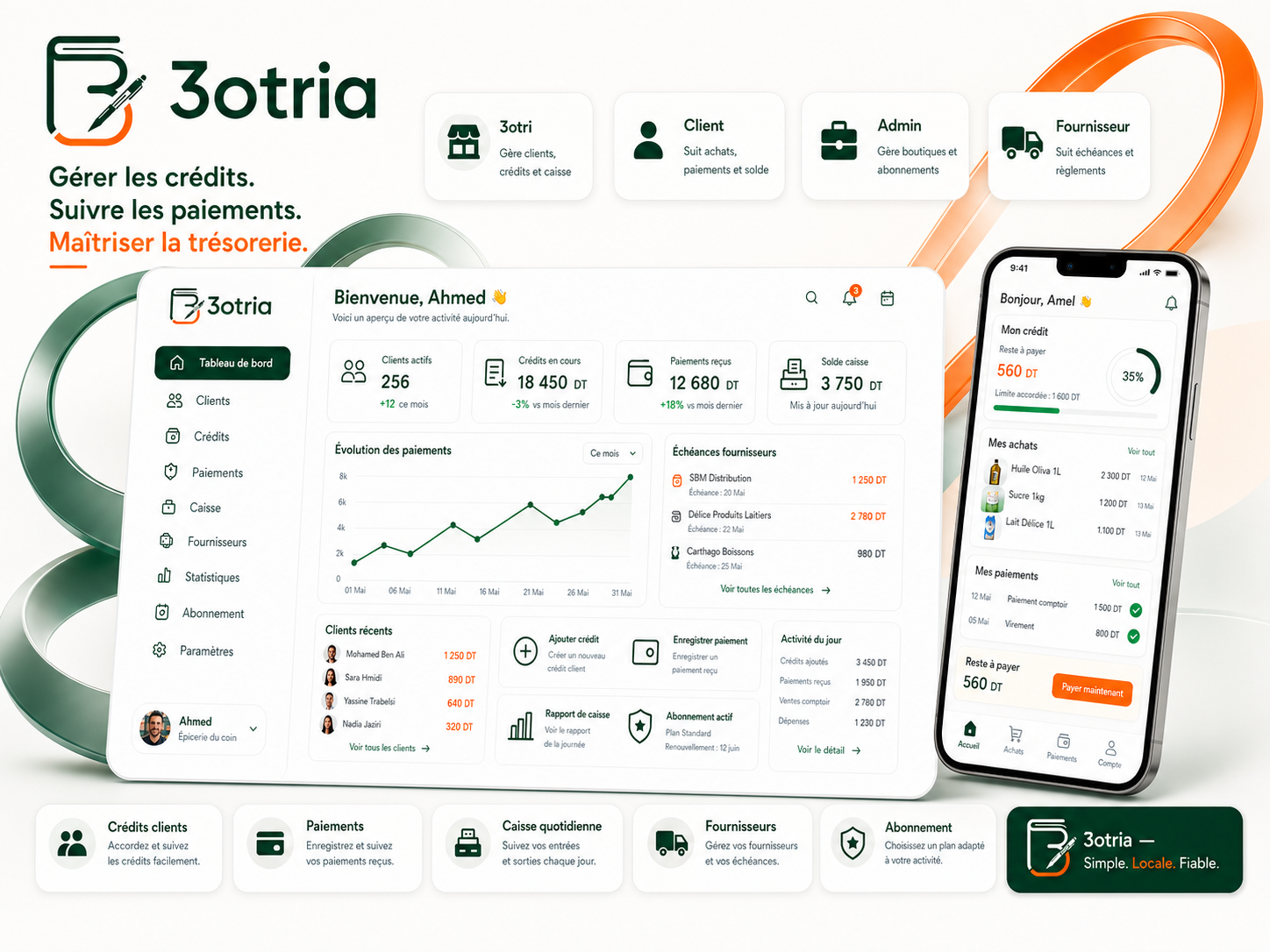 3otria app preview