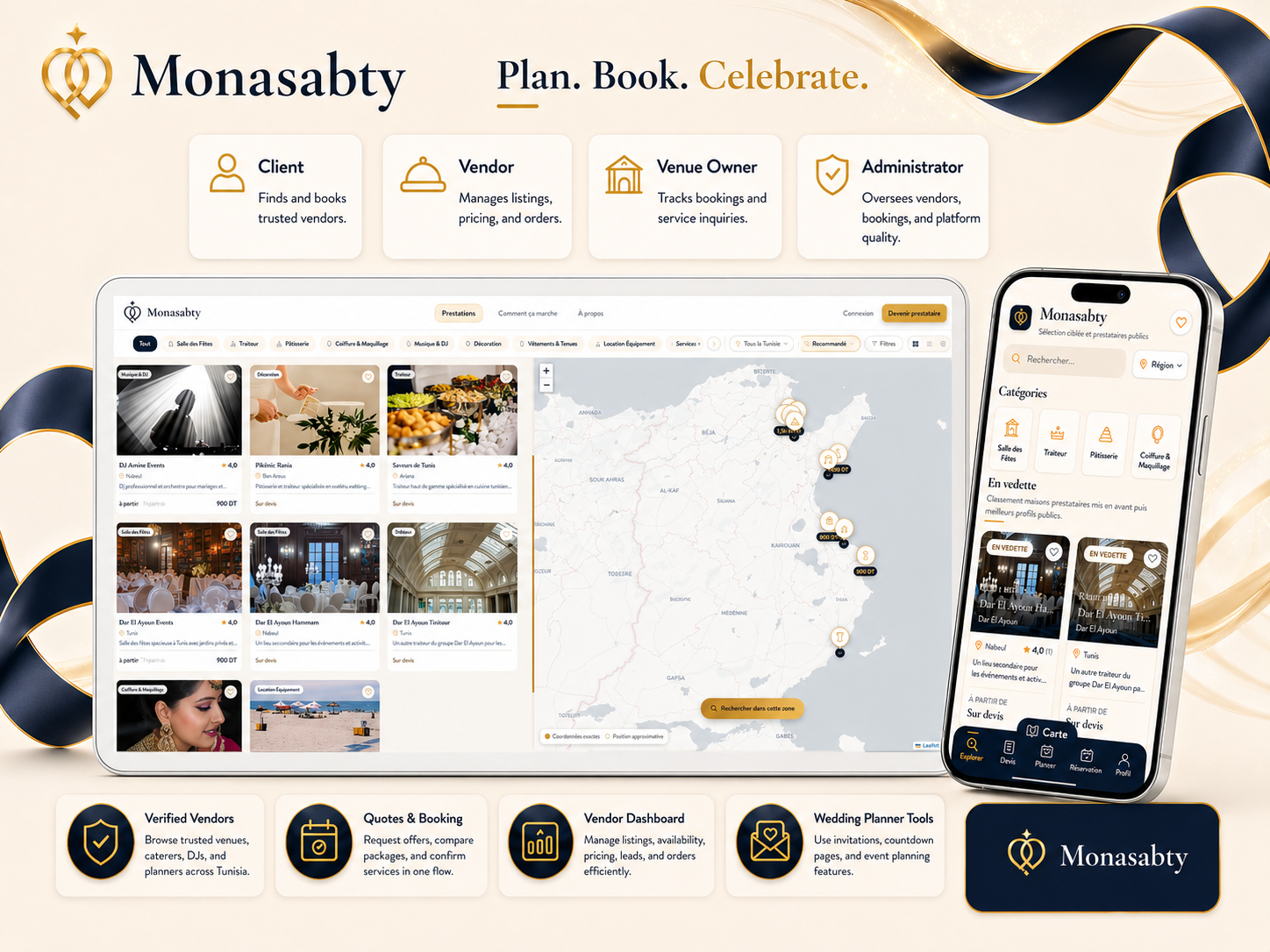 Monasabty app preview
